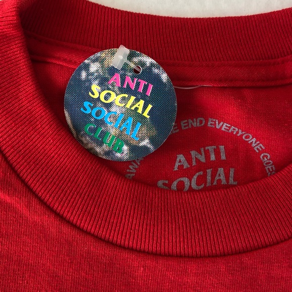 NWT Authentic Anti Social Social Club Tee - Picture 13 of 13